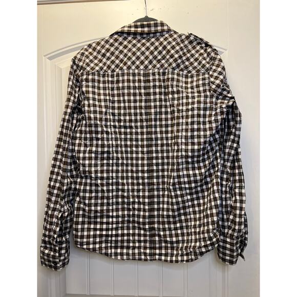 G-Star Men’s Long Sleeve Buttons Up Cotton Plaid Casual Shirt Size XL Multicolor - Picture 4 of 5